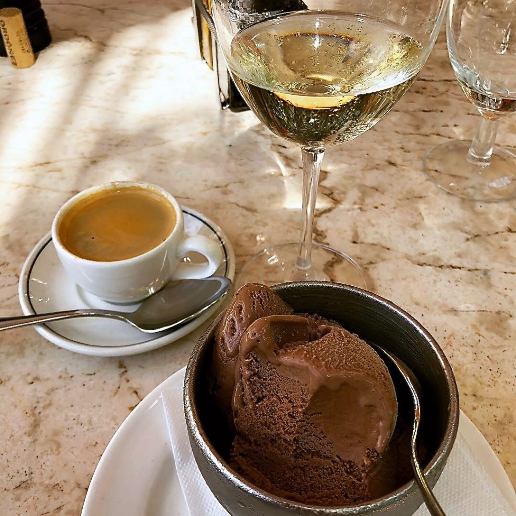 Dessert, Coffee and Wine